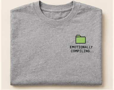 Emotionally compiling… product mock